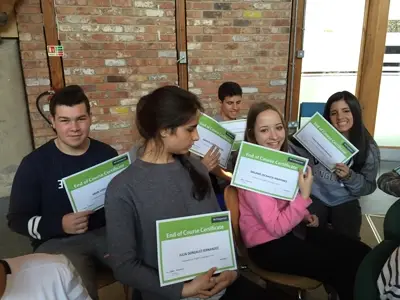 Primera foto de Viaje de inmersión curso 2015-16