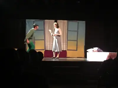 Salida de 3º y 4º de Primaria al teatro en inglés, con la obra «Peter Pan». Curso 2016-17, foto 42 de 56