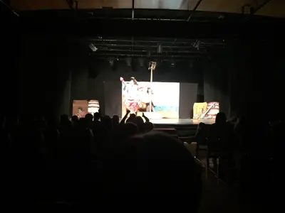 Salida de 3º y 4º de Primaria al teatro en inglés, con la obra «Peter Pan». Curso 2016-17, foto 55 de 56
