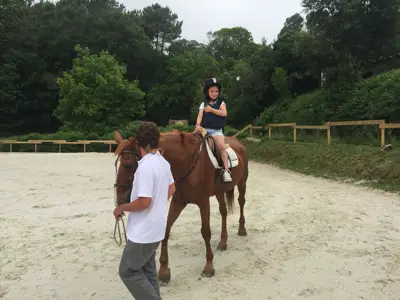 Excursión de 3º y 4º de Primaria al centro equestre «As Leiras». Curso 2016-17, foto 104 de 174
