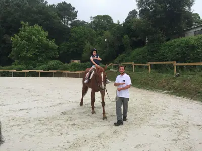 Excursión de 3º y 4º de Primaria al centro equestre «As Leiras». Curso 2016-17, foto 105 de 174