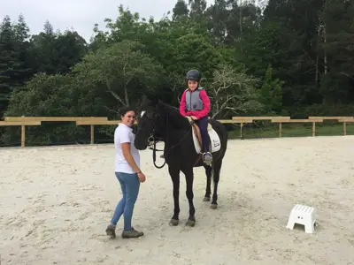Excursión de 3º y 4º de Primaria al centro equestre «As Leiras». Curso 2016-17, foto 112 de 174