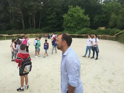 Excursión de 3º y 4º de Primaria al centro equestre «As Leiras». Curso 2016-17, foto 132 de 174