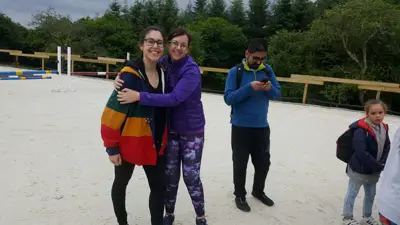 Excursión de 3º y 4º de Primaria al centro equestre «As Leiras». Curso 2016-17, foto 145 de 174