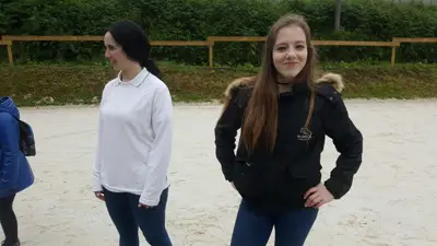 Excursión de 3º y 4º de Primaria al centro equestre «As Leiras». Curso 2016-17, foto 146 de 174