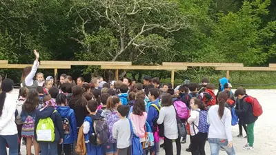 Excursión de 3º y 4º de Primaria al centro equestre «As Leiras». Curso 2016-17, foto 149 de 174
