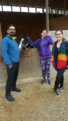 Excursión de 3º y 4º de Primaria al centro equestre «As Leiras». Curso 2016-17, foto 150 de 174
