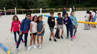 Excursión de 3º y 4º de Primaria al centro equestre «As Leiras». Curso 2016-17, foto 161 de 174
