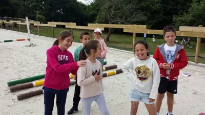 Excursión de 3º y 4º de Primaria al centro equestre «As Leiras». Curso 2016-17, foto 163 de 174