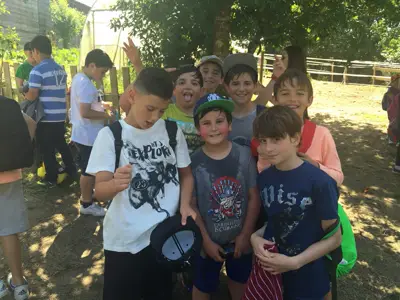 Excursión de 3º y 4º de Primaria al centro equestre «As Leiras». Curso 2016-17, foto 16 de 174