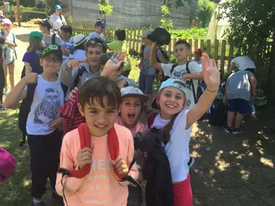 Excursión de 3º y 4º de Primaria al centro equestre «As Leiras». Curso 2016-17, foto 20 de 174