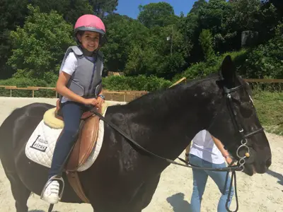 Excursión de 3º y 4º de Primaria al centro equestre «As Leiras». Curso 2016-17, foto 22 de 174