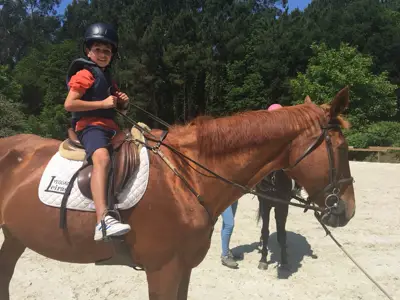 Excursión de 3º y 4º de Primaria al centro equestre «As Leiras». Curso 2016-17, foto 23 de 174