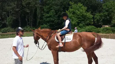 Excursión de 3º y 4º de Primaria al centro equestre «As Leiras». Curso 2016-17, foto 2 de 174