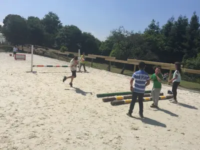 Excursión de 3º y 4º de Primaria al centro equestre «As Leiras». Curso 2016-17, foto 34 de 174