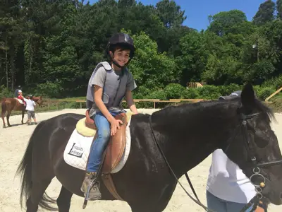 Excursión de 3º y 4º de Primaria al centro equestre «As Leiras». Curso 2016-17, foto 35 de 174