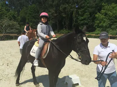 Excursión de 3º y 4º de Primaria al centro equestre «As Leiras». Curso 2016-17, foto 38 de 174
