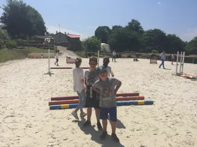 Excursión de 3º y 4º de Primaria al centro equestre «As Leiras». Curso 2016-17, foto 41 de 174