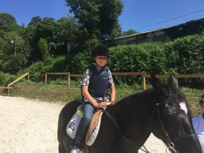 Excursión de 3º y 4º de Primaria al centro equestre «As Leiras». Curso 2016-17, foto 47 de 174