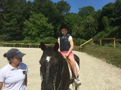 Excursión de 3º y 4º de Primaria al centro equestre «As Leiras». Curso 2016-17, foto 49 de 174