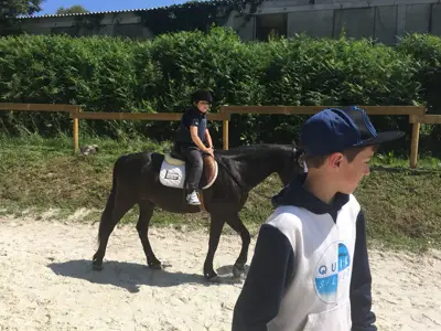 Excursión de 3º y 4º de Primaria al centro equestre «As Leiras». Curso 2016-17, foto 54 de 174