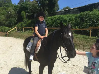 Excursión de 3º y 4º de Primaria al centro equestre «As Leiras». Curso 2016-17, foto 55 de 174