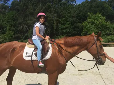 Excursión de 3º y 4º de Primaria al centro equestre «As Leiras». Curso 2016-17, foto 57 de 174