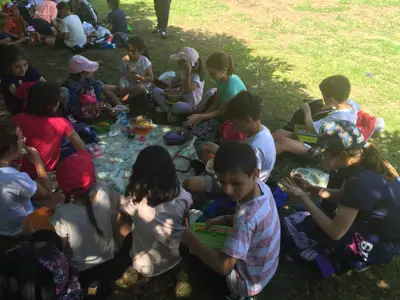 Excursión de 3º y 4º de Primaria al centro equestre «As Leiras». Curso 2016-17, foto 5 de 174