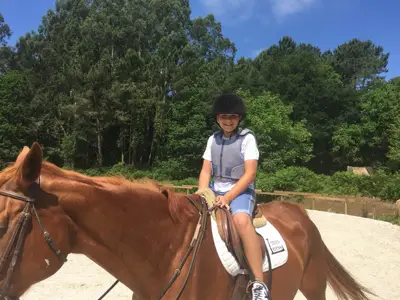 Excursión de 3º y 4º de Primaria al centro equestre «As Leiras». Curso 2016-17, foto 60 de 174