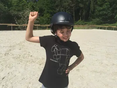 Excursión de 3º y 4º de Primaria al centro equestre «As Leiras». Curso 2016-17, foto 61 de 174