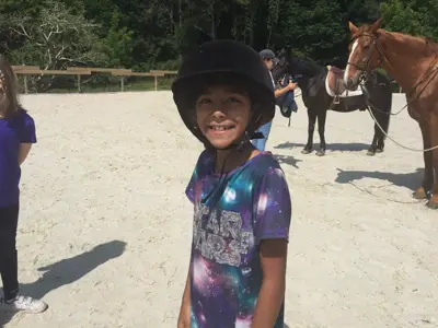 Excursión de 3º y 4º de Primaria al centro equestre «As Leiras». Curso 2016-17, foto 64 de 174