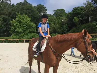 Excursión de 3º y 4º de Primaria al centro equestre «As Leiras». Curso 2016-17, foto 83 de 174