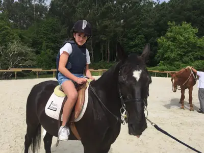 Excursión de 3º y 4º de Primaria al centro equestre «As Leiras». Curso 2016-17, foto 85 de 174