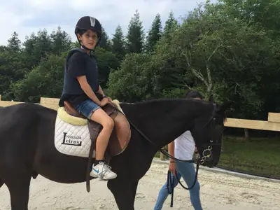Excursión de 3º y 4º de Primaria al centro equestre «As Leiras». Curso 2016-17, foto 88 de 174