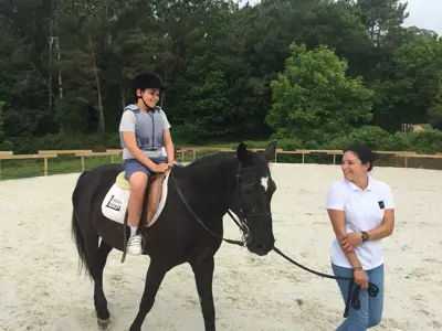 Excursión de 3º y 4º de Primaria al centro equestre «As Leiras». Curso 2016-17, foto 92 de 174