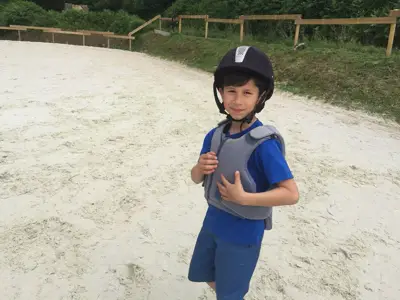 Excursión de 3º y 4º de Primaria al centro equestre «As Leiras». Curso 2016-17, foto 97 de 174