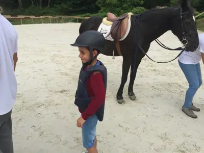 Excursión de 3º y 4º de Primaria al centro equestre «As Leiras». Curso 2016-17, foto 98 de 174