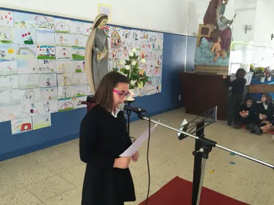 II Certame literario José Gras, «María nai do Amor» curso 2016-17, foto 3 de 33